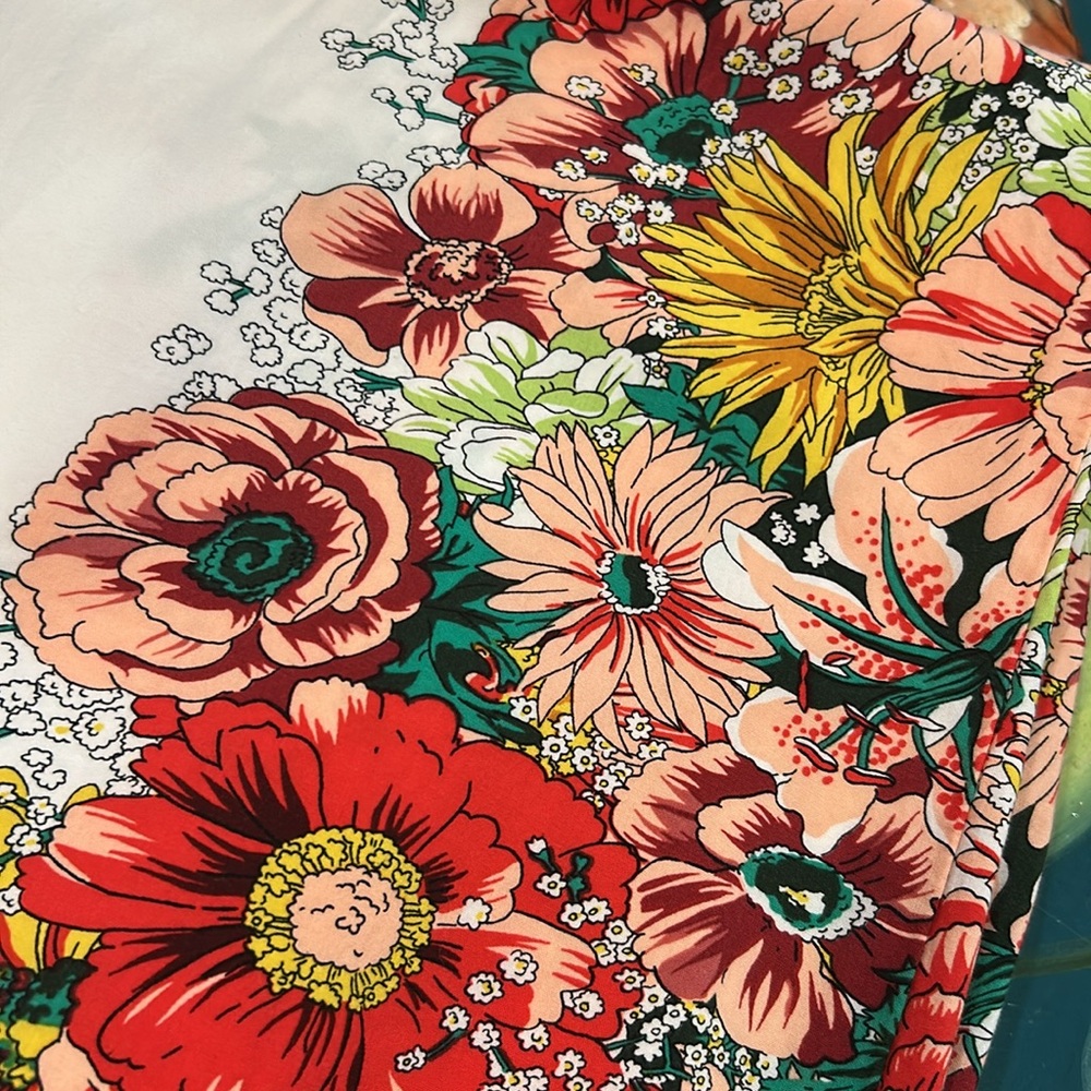 Anthropology, extra small floral pants